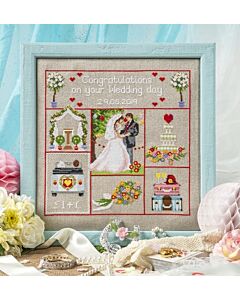 Cross Stitcher Project Pack - Wedding Sampler - XST341