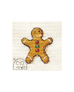 Mouseloft Christmas Gingerbread Man Stitch Kit With Card And Envelope - G32stl