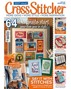 Cross Stitcher Magazine Issue 300 - January 2016 - Old office Copy