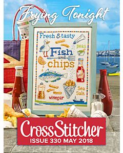 Cross Stitcher Project Pack - Frying Tonight Issue 330