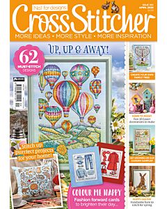 Cross Stitcher Magazine issue 355 April 2020