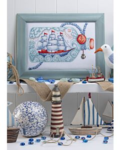Cross Stitcher Project Pack - Ship Ahoy - XST370