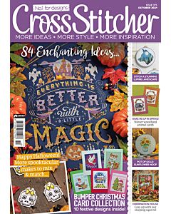 Cross Stitcher Magazine Issue 375 - October 2021 Old Office Copy 