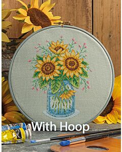 Cross Stitcher Project Pack - Pot of Gold + hoop - XST375
