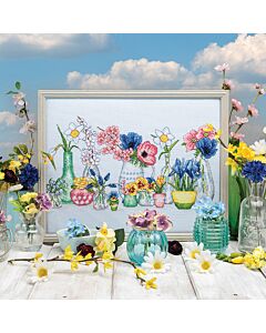 Cross Stitcher Project Pack - issue 380 - Spring Flower Display