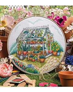 Cross Stitcher Project Pack - issue 385 - Hot House Heaven - with Hoop