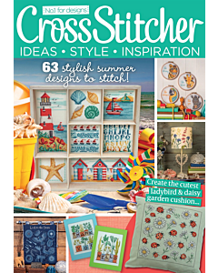 Cross Stitcher Magazine issue 386 August 2022 Old Office Copy 