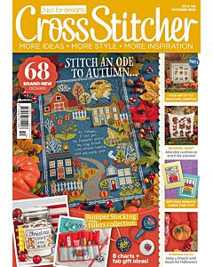 Cross Stitcher Magazine issue 388 October 2022 Old Office Copy 