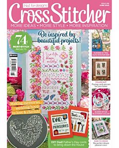 Cross Stitcher Magazine issue 396 June 2023 Old Office Copy 
