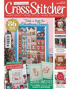 CrossStitcher magazine issue 428 November 2025