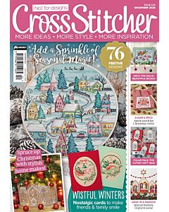 CrossStitcher magazine issue 429 December 2025 Old Office Copy 
