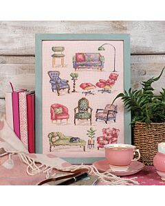 CrossStitcher Project Pack - Issue 431 - Take A Seat