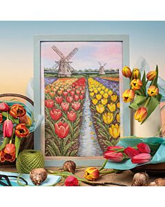 CrossStitcher Project Pack - Issue 432 - Tulip Fields