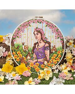CrossStitcher Project Pack - Issue 433 - Spring Goddess