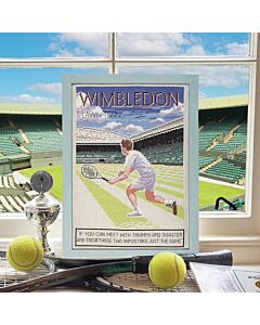 CrossStitcher Project Pack - Issue 435 - Wimbledon Poster
