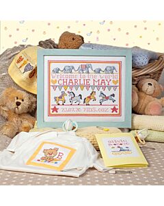 CrossStitcher Project Pack - Issue 436 - Circus Sampler - Full Kit