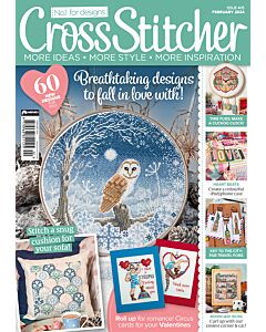 Cross Stitcher Magazine issue 405 February 2024 Old Office Copy 