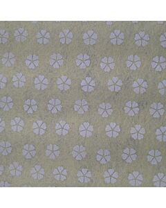 Yellow Flowers Felt Square
