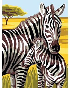 Canvas: Royal Paris: Zebra