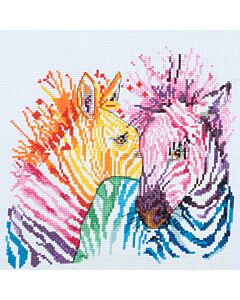 Trimits - Cross Stitch Kit - Zebras