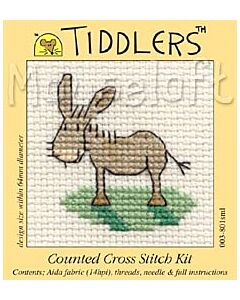 Mouseloft Donkey Cross Stitch Kit - 003-801sml