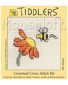 Mouseloft Visiting Bee Cross Stitch Kit - 003-A04sml