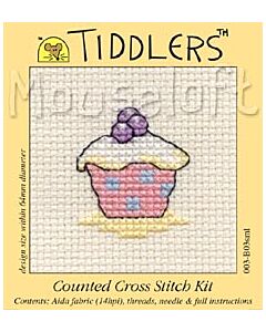 Mouseloft Cupcake Cross Stitch Kit - 003-B03sml