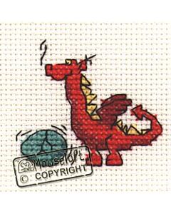 Mouseloft Red Dragon Cross Stitch Kit - 004-606stl