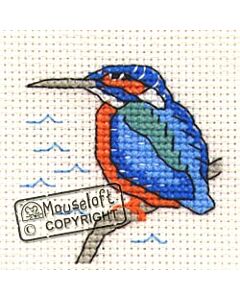 Mouseloft Kingfisher Cross Stitch Kit - 004-706stl