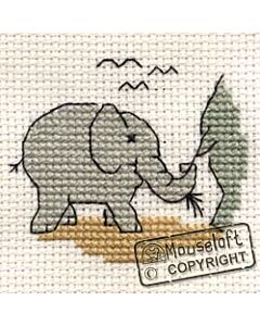 Mouseloft Baby Elephant Cross Stitch Kit - 004-903stl