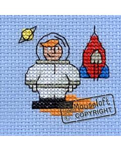 Mouseloft Spaceman Cross Stitch Kit - 004-B10stl