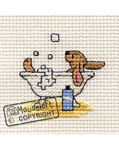 Mouseloft Bathing Bunny Cross Stitch Kit - 004-C09stl