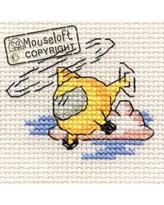 Mouseloft Helicopter Cross Stitch Kit - 004-D04stl