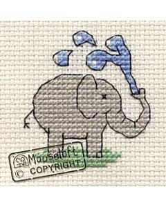 Mouseloft Playful Elephant Cross Stitch Kit - 004-F06stl