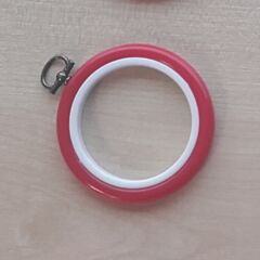 2.5in Round Coloured Flexi Hoop - Red