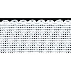 8in / 19.5cm White Aida Band - 1m