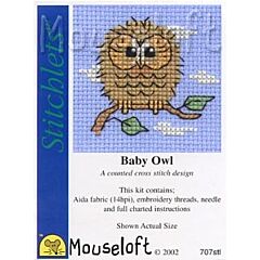Mouseloft Baby Owl - 004-707stl