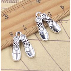 Simple Ballet Shoe Charm each