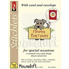 Mouseloft Happy Birthday Dog 014-445stl