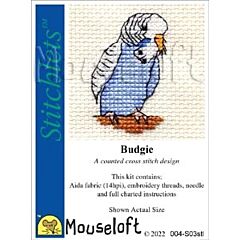 Mouseloft Budgie Cross Stitch Kit - 004-S03stl