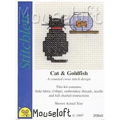 Mouseloft Cat and Goldfish - 004-208stl