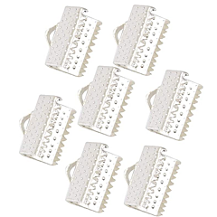 Ribbon clamp end crimps - 10mm - 10 pack