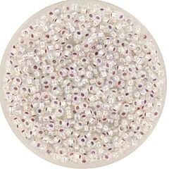 Miyuki Seed Beads 11/0 - Silverlined AB Crystal 1001 - 10g