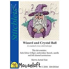 Mouseloft Wizard and Crystal Ball - 004-D03stl