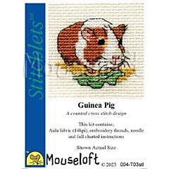Mouseloft Guinea Pig Cross Stitch Kit - 004-T03stl