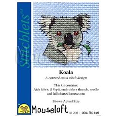 Mouseloft Koala Cross Stitch Kit - 004-R01stl