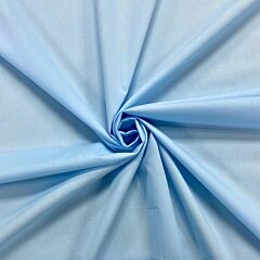 Polycotton Fabric - Light Blue
