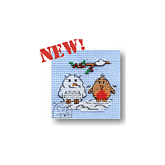 Mouseloft Christmas Ice To Meet You Cross Stitch Kit - 014-R32stl