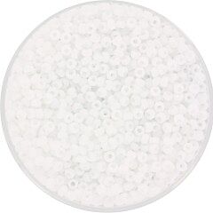 Miyuki Seed Beads 11/0 - Opaque Matte White 10g