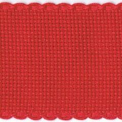 3in / 8cm  16 count Red Aida Band - 1m